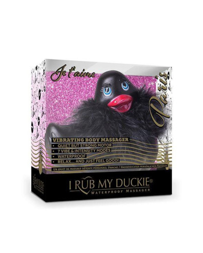 I Rub My Duckie 2.0 | Paris (czarny)