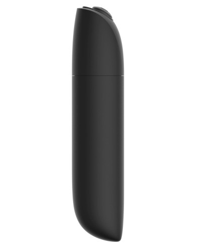 Stymulator - ładowalny, potężny wibrator kulkowy USB 20 funkcji - matowa czerń