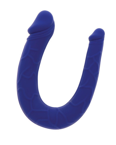 Realistic Mini Double Dong Blue
