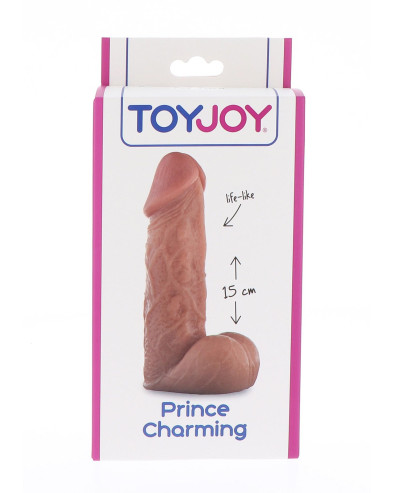 Prince Charming 15 cm Dong Jasny odcień skóry