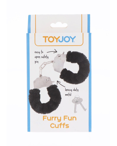 Furry Fun Cuffs Black