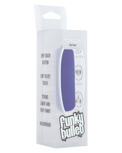 Funky Bullet Purple TOYJOY 30-10403-X-PURPLE