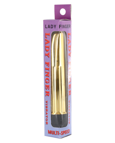 Ladyfinger Mini Vibrator Gold