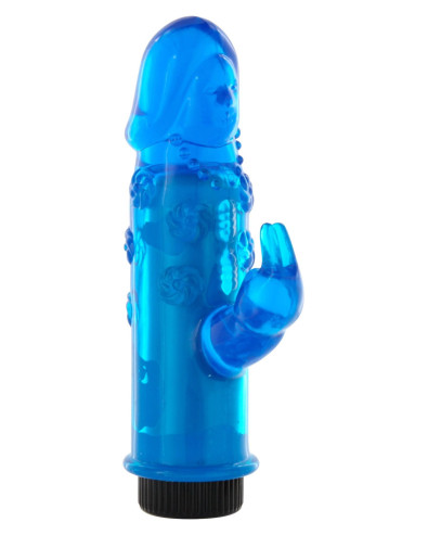 Mini wibrator królik niebieski