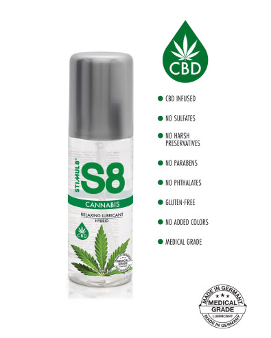 S8 Hybrid Cannabis Lube 125ml Konopie indyjskie
