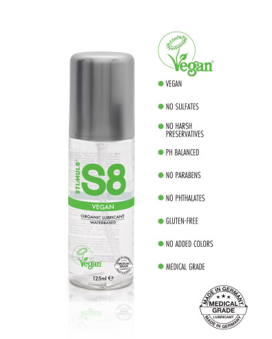 S8 WB Vegan Lube 125ml Naturalny