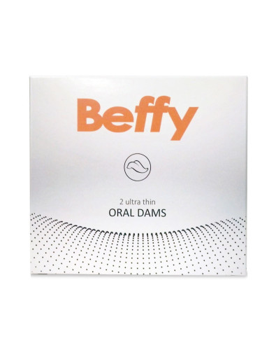 Beffy Oral Dam 2pcs Natural