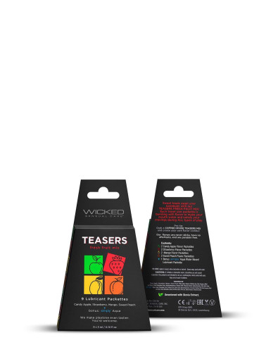 WICKED TEASERS FRESH FRUIT MIX 10x3ML