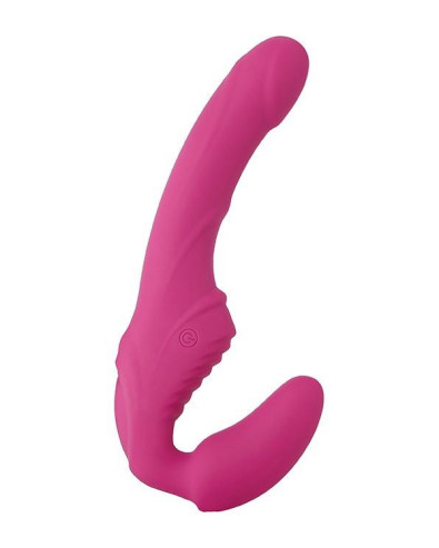 A&E EVES VIBRATING STRAPLESS STRAP ON