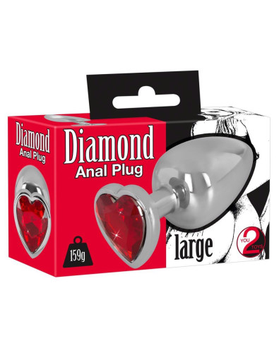 Diamond Butt Plug duży