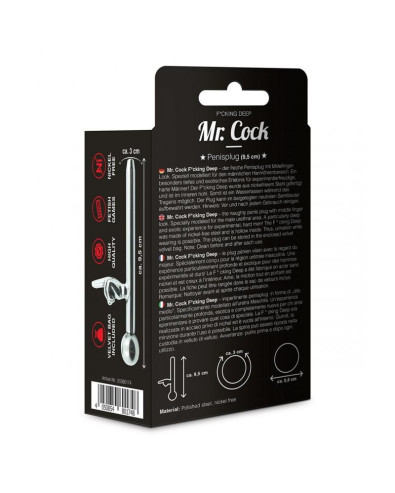 Mr. Cock Extreme Line Fcking Deep Penisplug