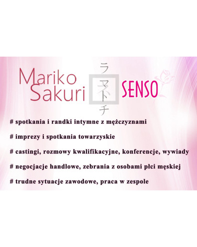 Feromony-Mariko Sakuri SENSO 50 ml dla kobiet