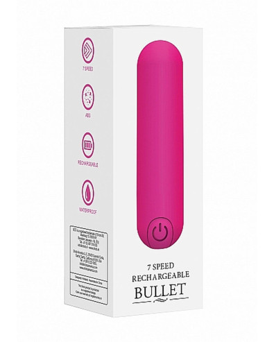 10 Speed Rechargeable Bullet - Pink Be Good Tonight 36-BGT006PNK