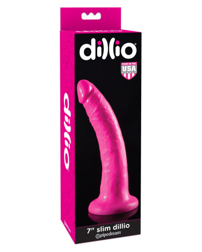 Slim Dillio 7 Inch Pink